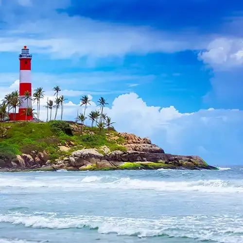 Kovalam and Varkala beach taxi package